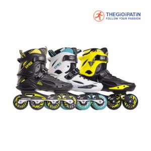Giày Patin Freestyle M1 3 Màu Đen/ Trắng/ Vàng